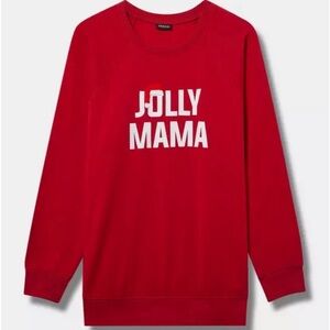 torrid Red Crewneck Sweatshirt